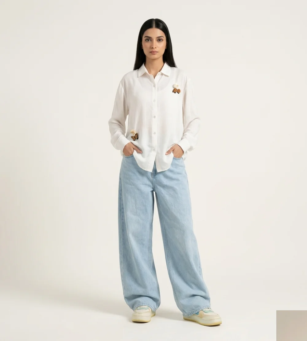 Inaara Blue Jeans for Women