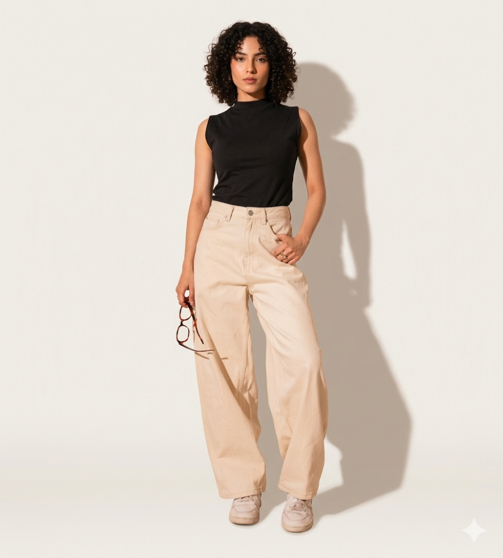 Rogue Beige Jeans for Women – Neutral Beige Jeans Women Love | Cream Jeans | Rogue Jeans