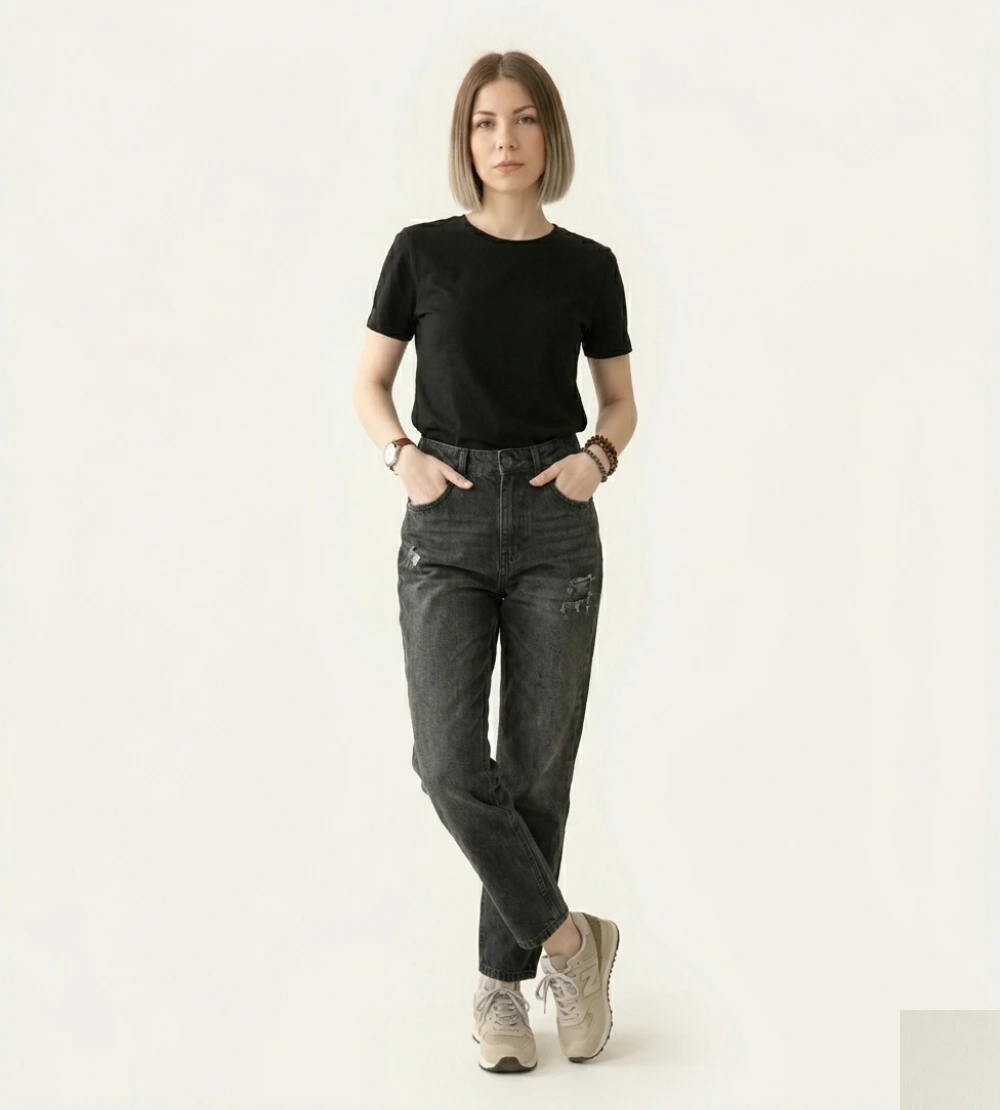 Black Vertex Jeans for Women – Her Edition | Premium Black Jeans | Vertex Jeans