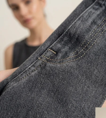 Dark Grey Wide Leg Jeans for Women – Womens Wide Leg Jeans | Relaxed Fit Jeans