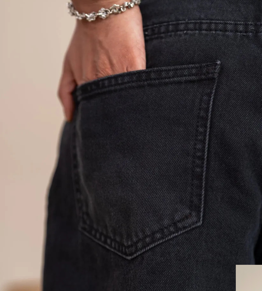 Charcoal Black Jorts for Women - Image 5