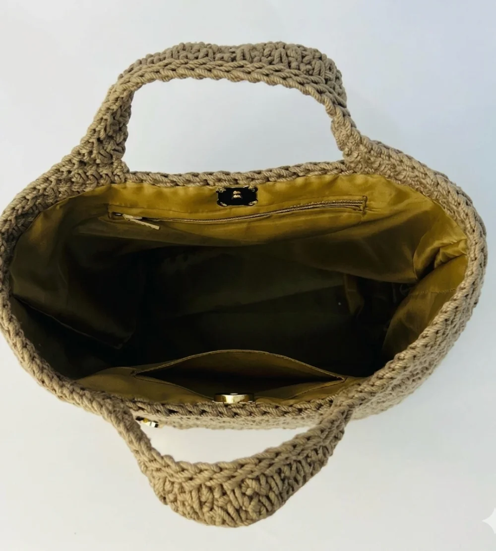 Handmade crochet bags