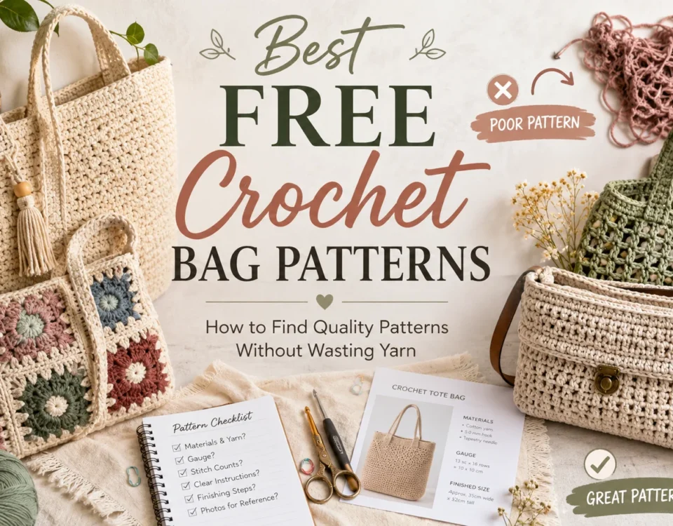 Crochet Bag Pattern Free Where to Find Quality Free Patterns + What to Look For
