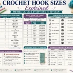 Crochet Hook Size Chart The Complete Guide to Hook Sizes, Conversions, and Yarn Matching