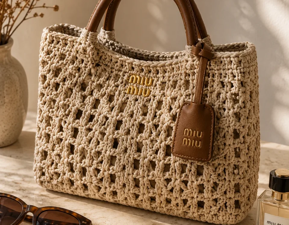 Miu Miu Crochet Bag Luxury Style Inspiration for Your Handmade Designer-Look Bags